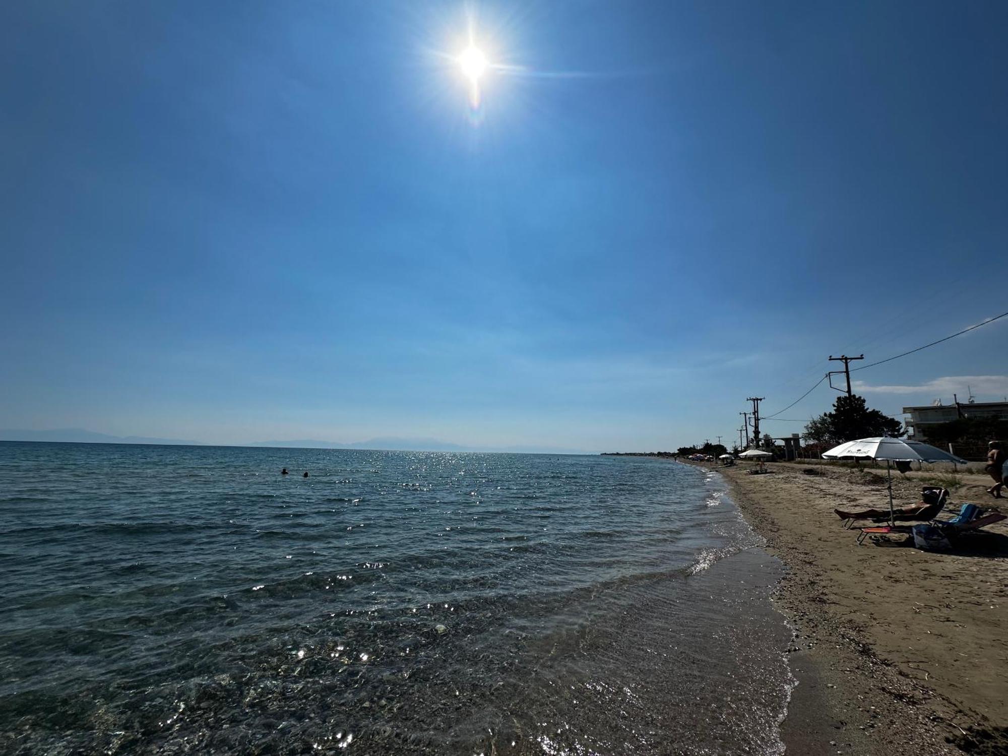 Beachfront Cottage Nea Triglia Eksteriør bilde